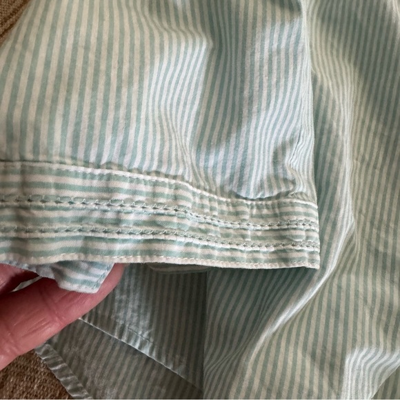 Orvis Ruffle Front Long Sleeve Blouse - Picture 4 of 6